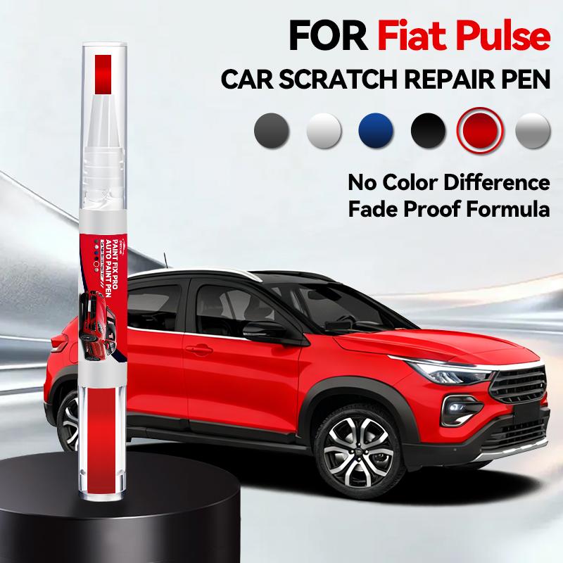 Car Paint Repair Pen For 2021-2025 FIAT Pulse Paint Scratch Repair Accessories Blue Bank White Gray Volcano Black Silver