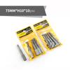 75mm Magnetic Head Screwdriver Bits 1/4" Hex Shank Screw Drivers Set H2-H10 Kits For Power Tools