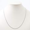 Walk Platinum 850 Kihei Necklace 50cm Cut [Jewelry Shinsaibashi] 5.7g (2-sided Kihei)