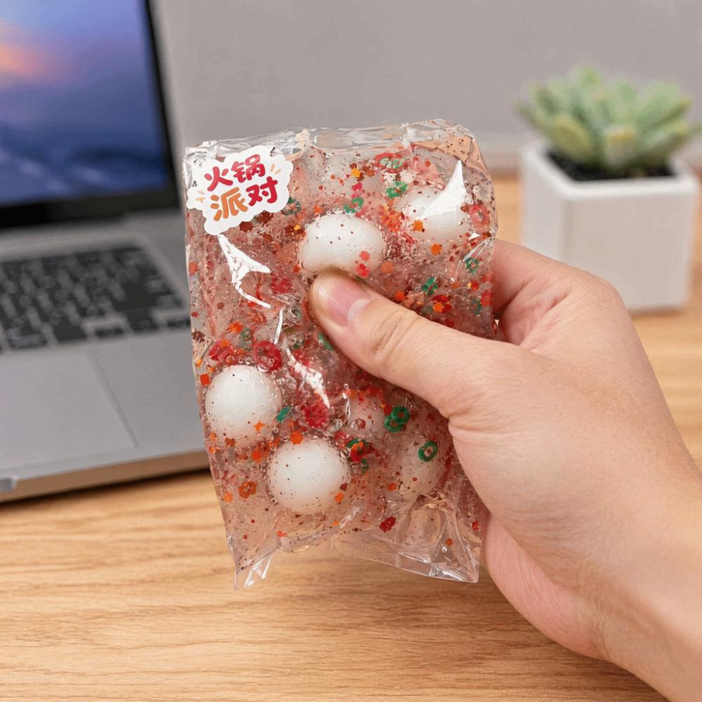 Crunchy Empty Ball Skin Decorative Fill Stress Relief Toy New Squeeze Ball Shell Daily Relaxation
