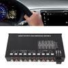Car Audio Equalizer Adjustable 5 Bands Precise Tuning EQ Tuning Crossover Amplifier Graphic Equalizer