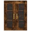 Highboard Smoked Oak 69.5 x 34 x 180 cm Particle Board