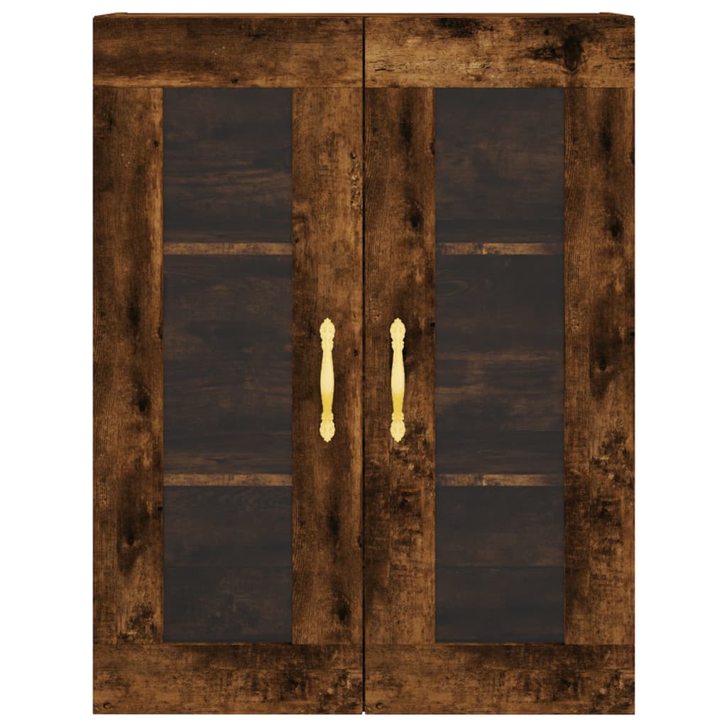 Highboard Smoked Oak 69.5 x 34 x 180 cm Particle Board