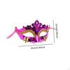 Halloween Party Mask Glowing Face for Carnival Night Club Stage Performance