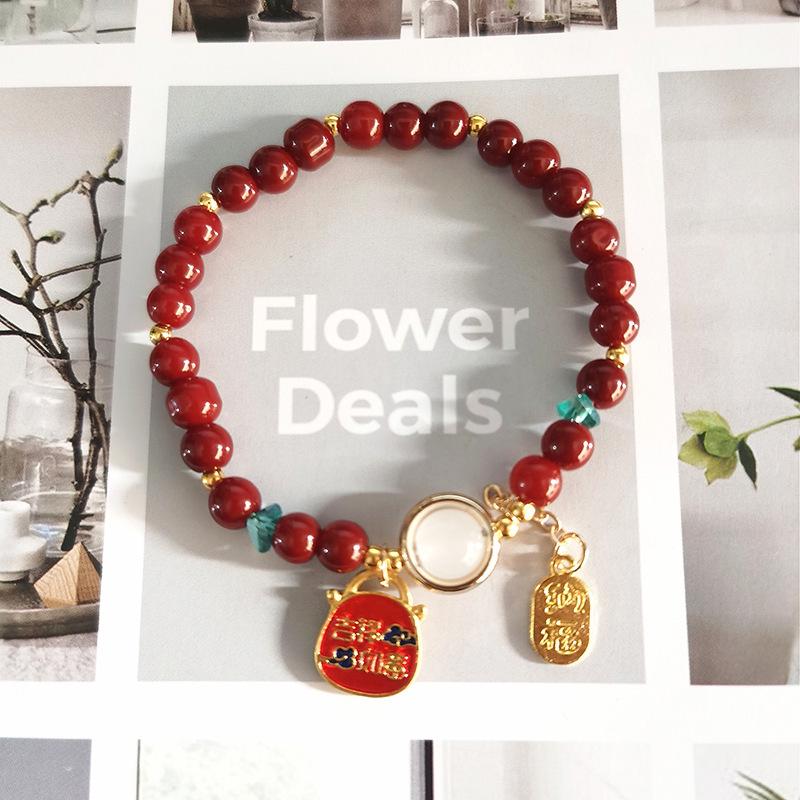 Dodo Hot Hetian Jade Rabbit Bracelet, Women's Niche Design - High Value Student or Bestie Gift