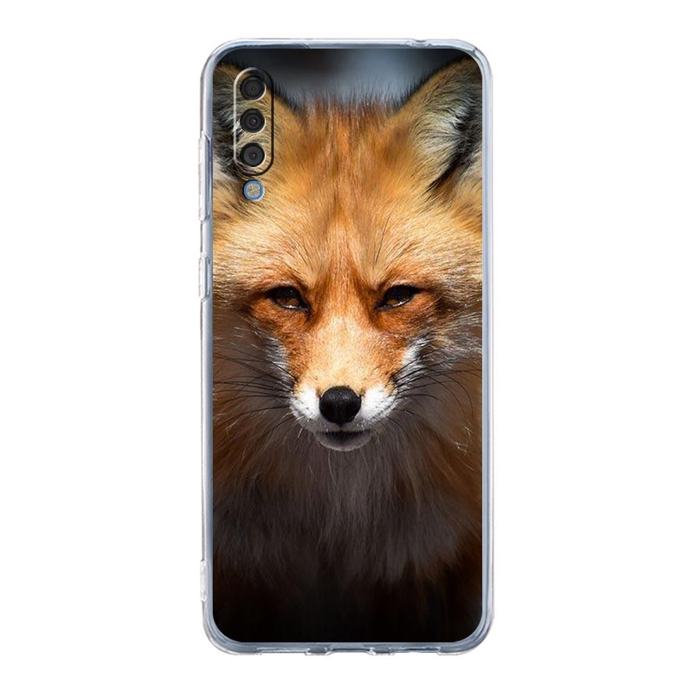 Милый подарочный чехол для телефона Red Fox для Samsung Galaxy A52 A50 A70 A30 A40 A20E A10 A10S A20S A02S A04s A12 A22 A32 A72 5G прозрачный чехол