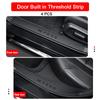for Xpeng G6  2024 2025 Car Threshold Strip Protective Stickers Door Trunk Scratch Resistant Trampling Resistant Stickers