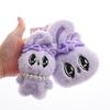 13cm Kawaii Big Eyes Rabbit Plush Toy Sweetheart Bowknot Keychain Lovely Backpack Purse Bag Handbag Stuffed Pendant Gift