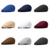 1PC Newsboy Caps Vintage Driving Cabbie Classic Painter Hat Winter Spring Autumn Gatsbay Hat for Men Women Flat Hat Hunting Cap