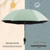 Очень большой зонт-солнцезащитный двойного назначения: Плотный, Усиленный, Складной для Солнца и Дождя