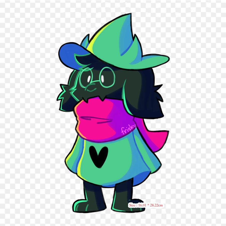 Ralsei Inage Deltarune Undertale Iron On Patches For Clothing Applique Stickers On Clothes Heat-Sensitive Custom Patch