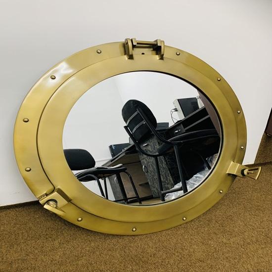 Морской иллюминатор с антикварным покрытием, иллюминатор для лодки, круглое зеркало, настенный декор