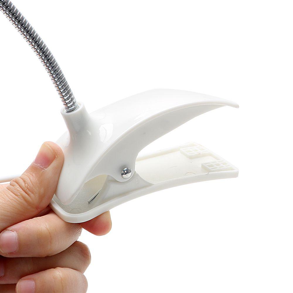 Hot Eye Protection Adjustable Flexible Led Reading Light Desk Reading Usb Table Lamp Clip-On Clamp