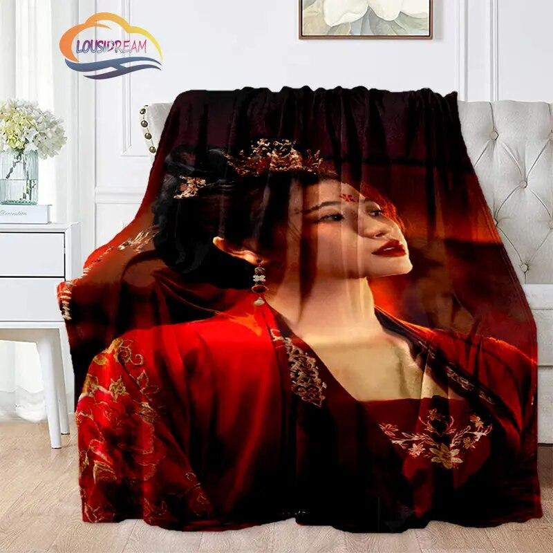 Hot Tv Love Between Fairy and Devil Blanket Cang Lan Jue Dong Fang Qing Flannel Bedroom Bedding Sofa Soft Bedspread