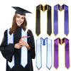 Student Graduation Ribbon 72 Inches Satin Color Graduation Strap Solid Long Smooth Border Design