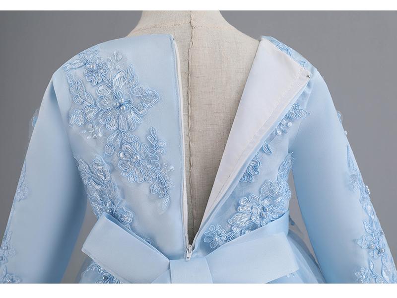 Весенние сетчатые платья-принцессы для девочек - Пышные юбки и официальные свадебные наряды для детей от маленького до среднего размера