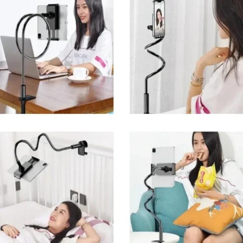 Tablet Stand Holder For Bed Desk Phone Holder Flexible Long Arm Clamp Tablet Mount For iPad iPhone Xiaomi 4.7-11 inch