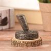 Desktop Organizer Writing Accessories Round Base Vintage Metal Pen Clips European Style Pen Holder