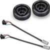 LED Headlight H4 24V Installation Kit for Standard Cab with Rubber Cap and Harness (LED-HN2)