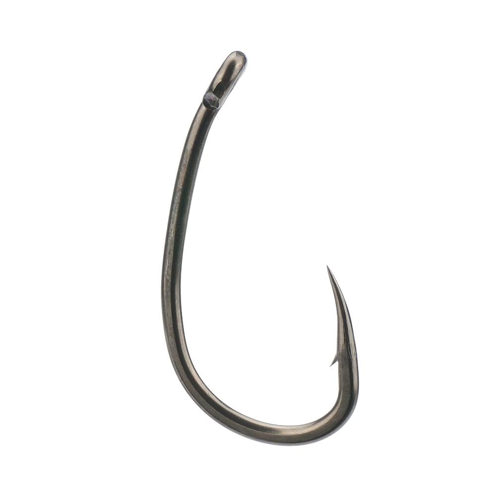 500pcs Per Bag Micro Barbed Fish Hook With Eye PTFE Coated High Carbon Stainless Steel 8035 Carp Fishing Accessories