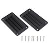 2pcs RV Air Vent Louver Professional Bathroom Office Ventilation Outlet Grille Louver for Boat