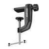 Metal Table Mount Clamp for Microphone Suspension Boom Scissor Arm Stand Holder with Adjustable Positioning Screw, Clips To Desks Up To 1.9 Inc