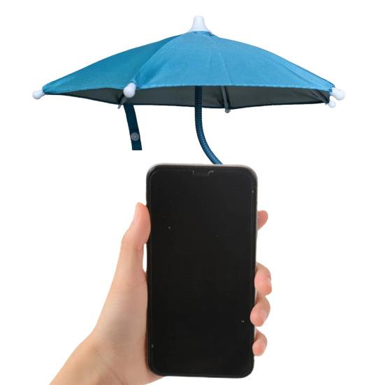 Magnetic Phone Umbrella Rotary Gooseneck Sun Protection Adjustable Outdoor Mobile Phone Sun Shade Cover Cell Phone Accessories