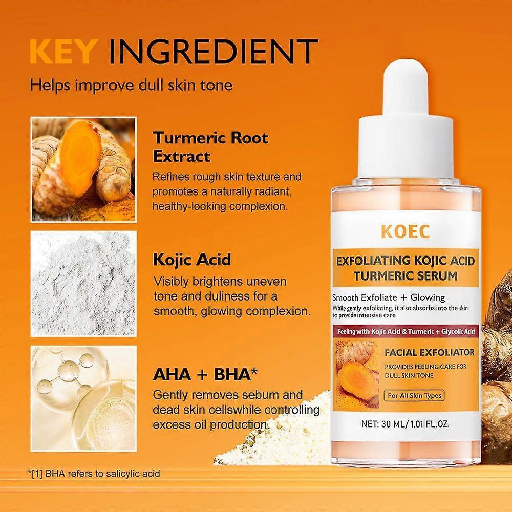 Turmeric Oil Facial Serum, Turmeric Spot Correcting Serum & Illuminating Serum, improves dullness, diminishes spots, improves skin tone, moisturises a