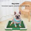 Dog Grass Potty Pet Pee Pad Portable Pet Potty System Reusable Training Pads Dog Toilet Tray Artificial Grass Potty for Dogs