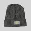 Add Fur Lined Winter Hats Solid Color Knitted Hats Casual Beanie Cap  Men And Women