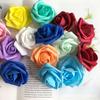 10/20/40pcs Rose Artificial Flowers Heads 7CM Fake Flowers Wedding Decoration Home Room Decor Garden Party DIY Garland Accessory