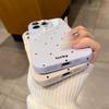 Роскошный милый чехол для телефона с узором в горошек на волне для IPhone 17 16 15 14 13 12 Pro Max 17air Глянцевый ударопрочный чехол для телефона Подарок для девушки