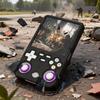Силиконовый защитный чехол для игровой консоли R36 Ultra от царапин и падений - Черный чехол для переноски с ремешком для мужчин и женщин