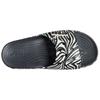 Crocs Повседневные и модные плоские шлепанцы женские черные зебра