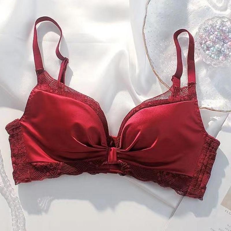 Нижнее белье, собранное без стального кольца, противопровисающий латексный бюстгальтер с регулировкой груди Pure Desire, ветрозащитный бюстгальтер