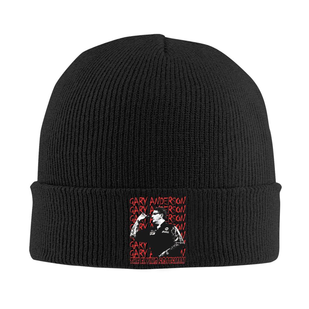 Gary Anderson Knitted Hat Beanie Autumn Winter Hats Warm Acrylic Casual Cap for Men Women Gifts