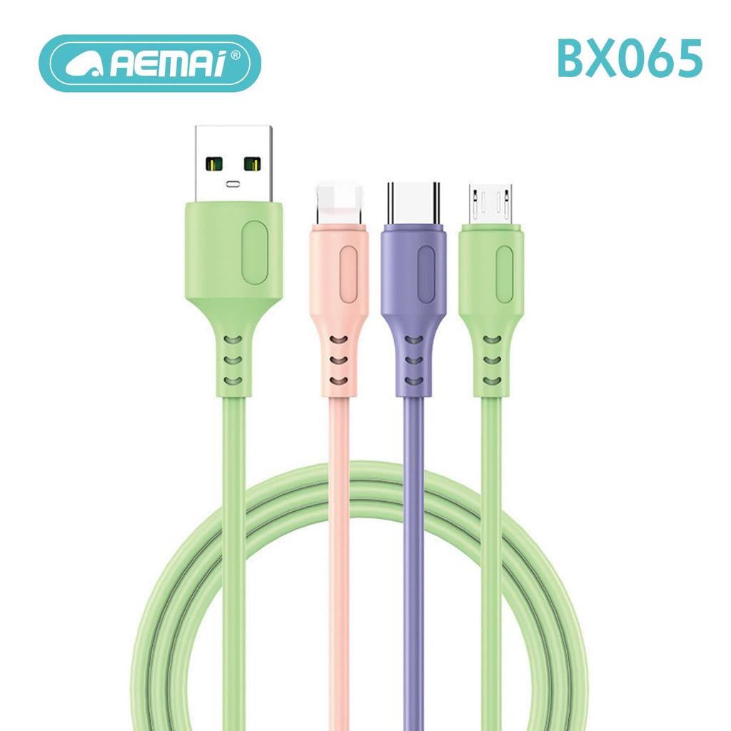 3-в-1 Быстрозарядный кабель из жидкого силикона: USB-C "Один к трем" для нескольких моделей
