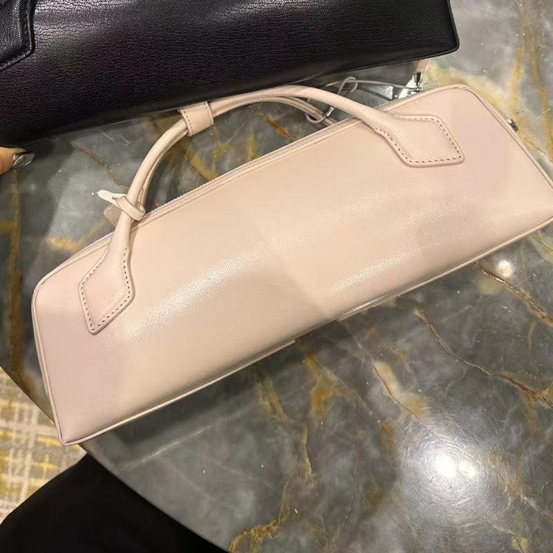 Европейский и американский стиль, женская сумка-багет из натуральной кожи через плечо - модная коровья кожа первого слоя для поездок на работу и уличного стиля