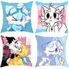 Мультяшная Наволочка F-Furry F-fandom Удобная Двусторонняя Наволочка Идеально Подходит для Автомобиля Дивана Спальни и Других Мест
