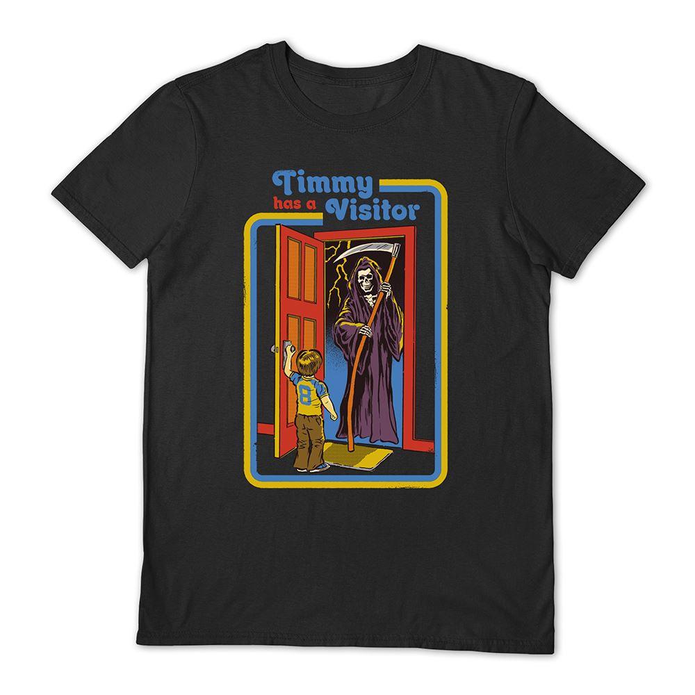 Steven Rhodes Unisex Adult Timmy Has A Visitor T-Shirt