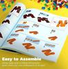 A-Z Алфавиты Обучающие Игрушки ABC Алфавит Обучающие Игрушки, ABC Обучение для Малышей Кирпичики для Построения Знаний об Алфавите для Мальчиков Девочек