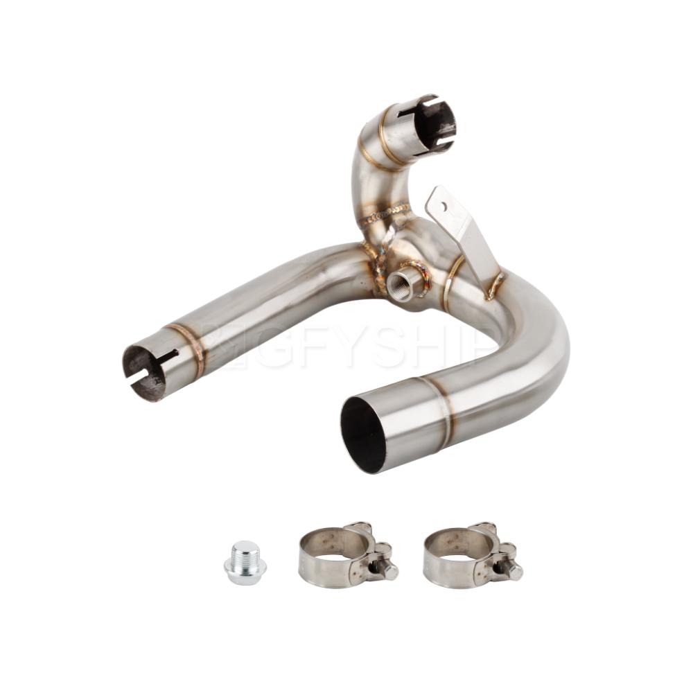 For Ducati Hypermotard 1100 2007 2008 2009 Hypermotard 1100 Evo 10-12 Motorcycle Exhaust Muffler Link Pipe Slip-on