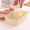 Plastic Bento Lunch Box Leak-Proof Lunchable Snack Containers  School Kids Office Worker