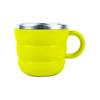 Lilpang The Ball Чашка из нержавеющей стали, которую можно мыть в посудомоечной машине, LF7099, лимон, 1 предмет, популярные корейские товары для родителей