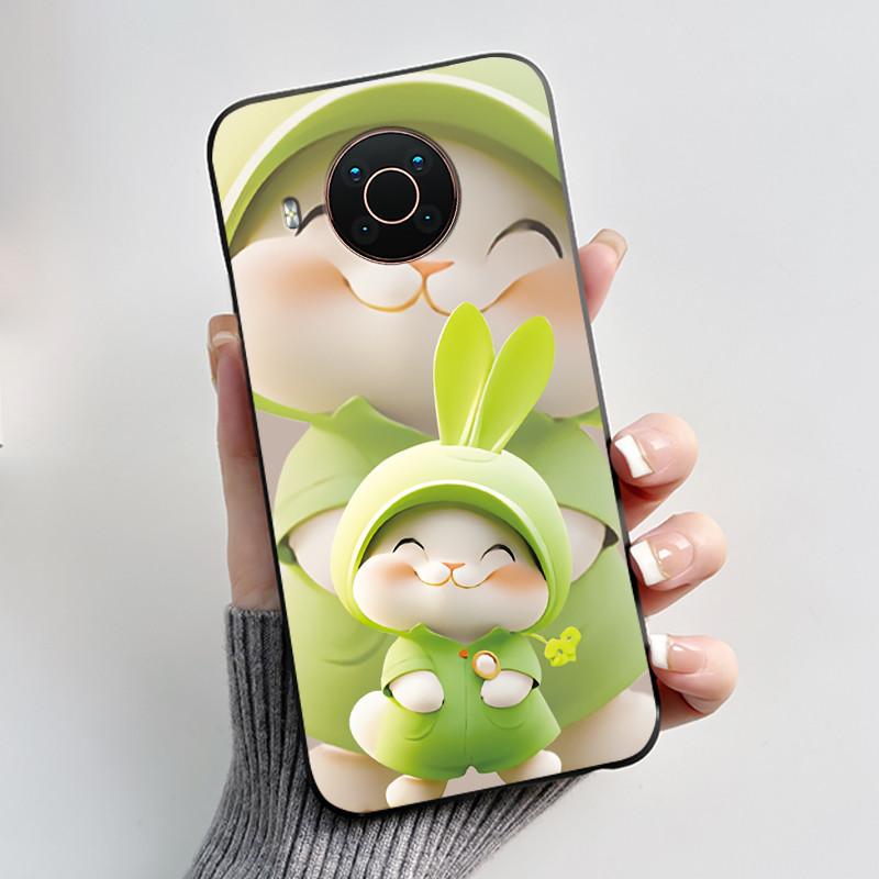 Чехол для телефона Nokia X10 X20 X100 Черный Матовый Мягкий ТПУ Полностью Защищающий Чехол Эстетичный Роскошный Милый Крутой Для Мальчиков Девочек Корпус