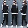 Women's Causal Sweat Suit Spring Autumn  T-shirt Plus Size Clothing Fashion Elegant Tops and Pants 2 Two Piece Sets for Women