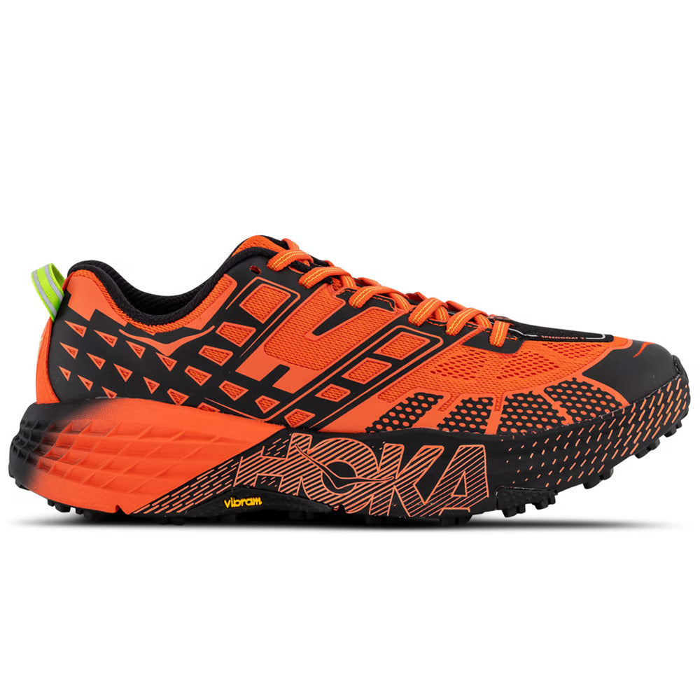 HOKA Speedgoat 2 Low Tomato Electric Green Unisex Sneakers Orange 1162710-TLCT