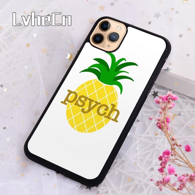Psych Pineapple Phone Case Cover For iPhone 17 Air 14 15 16 16e 13 12 Max Cover For Apple 11 Pro Max Plus