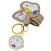 Карманные часы Snoopy Analog Brown Keychain Watch [Fieldwork] PNT039-4 Женские