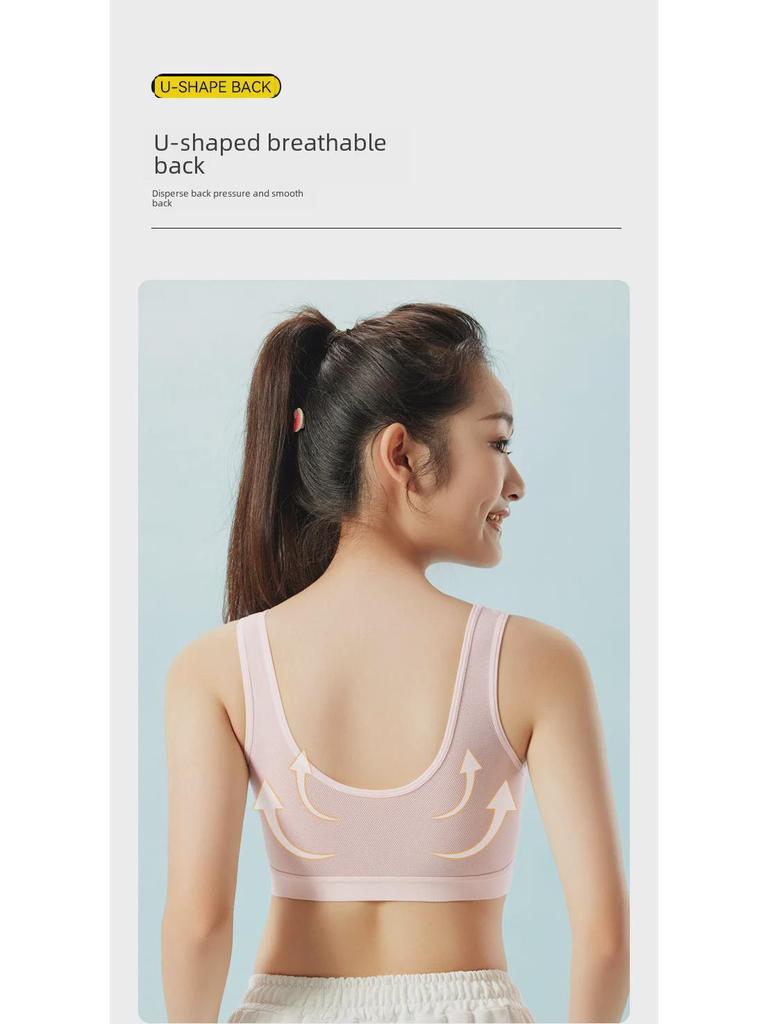 Спортивный жилет для девочек Anfiya - удобное, дышащее, прохладное нижнее белье для младших и старших классов средней школы